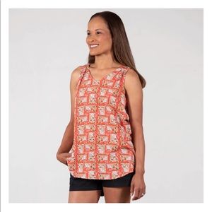 Wildlife Whimsy Sleeveless Top @animalrescuesite💜